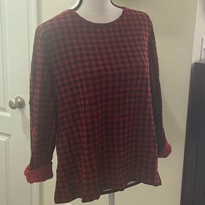 The Classic Tee Croft & Barrow XXL red plaid